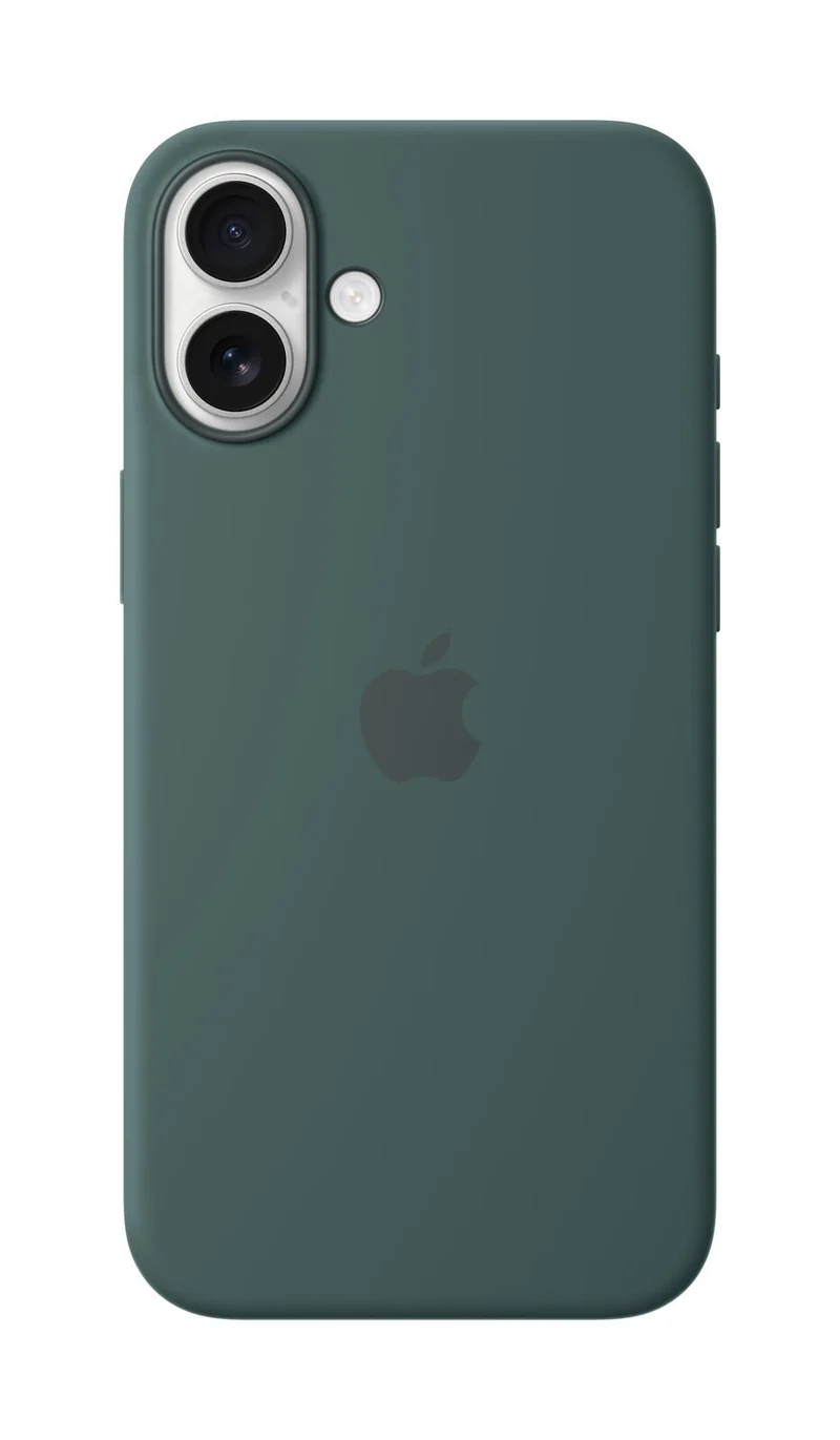 Apple Silikon Case iPhone 16 Plus mit MagSafe (seegrün)