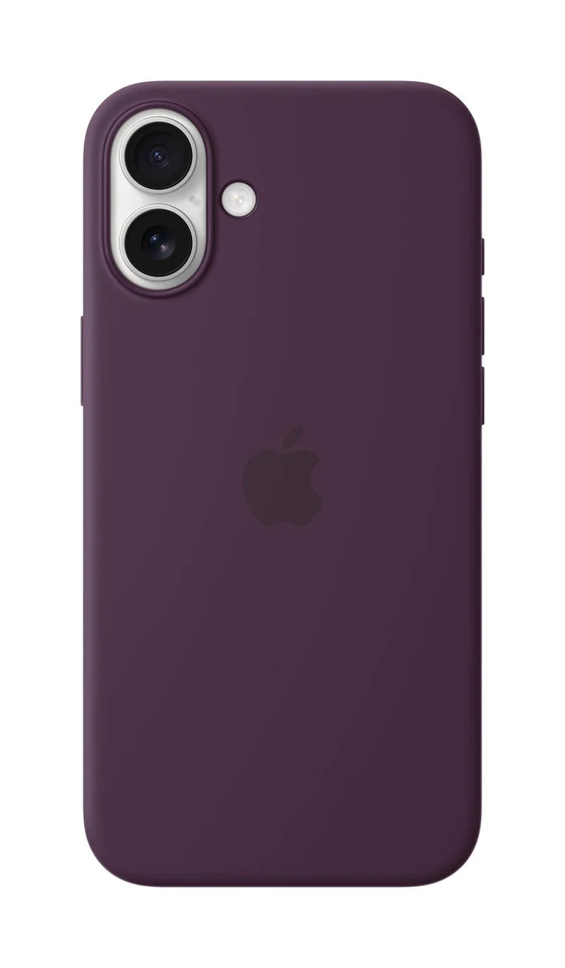 Apple Silikon Case iPhone 16 Plus mit MagSafe (pflaume)