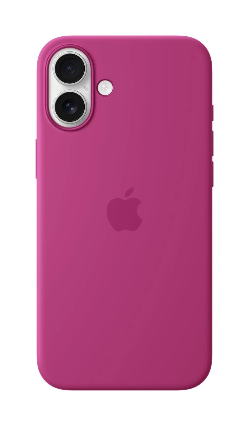 Apple Silikon Case iPhone 16 Plus mit MagSafe (fuchsia)