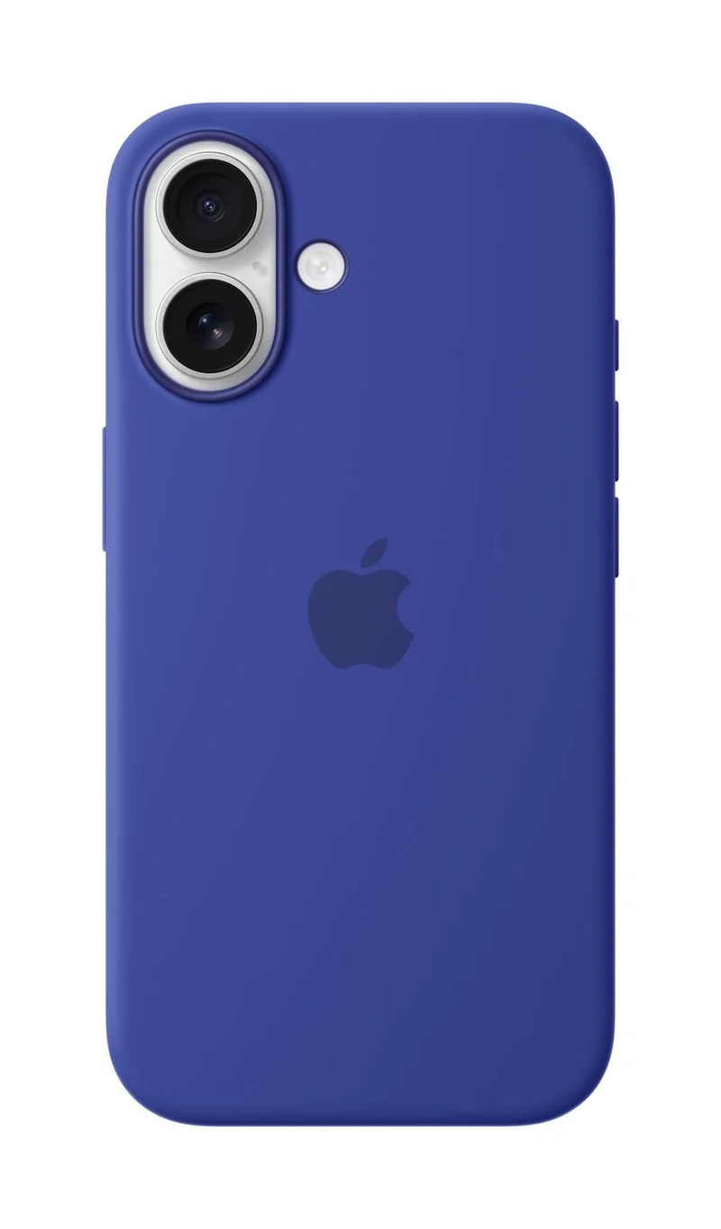 Apple Silikon Case iPhone 16 mit MagSafe (ultramarin)