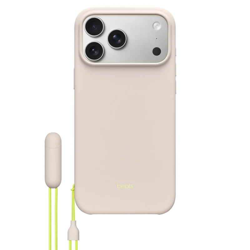 Beats iPhone 17 Pro Max Kickstand Case mit MagSafe (Kalkstein)