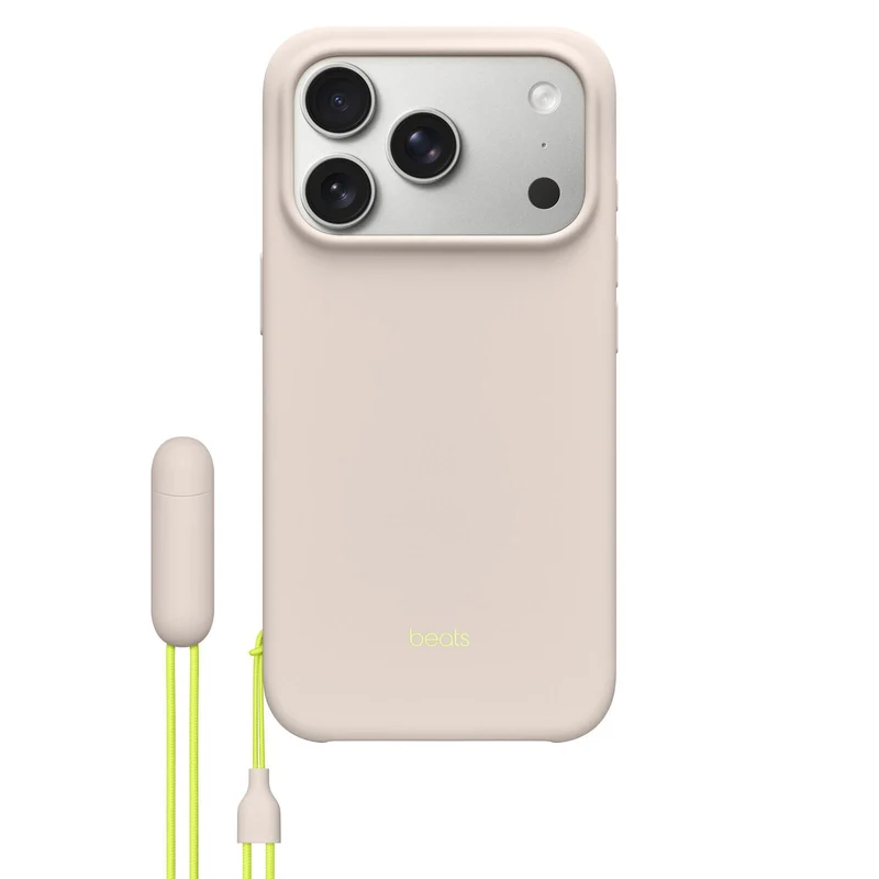 Beats iPhone 17 Pro Kickstand Case mit MagSafe (Kalkstein)