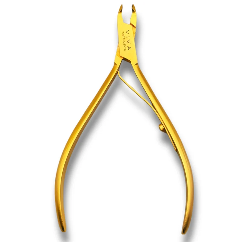 Cuticle Nipper Gold - 5mm Single Spring