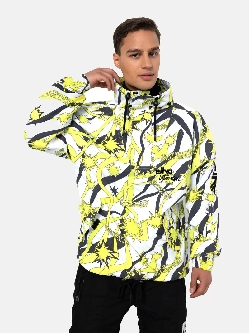 Elho Ski Jacke Herren bedruckt