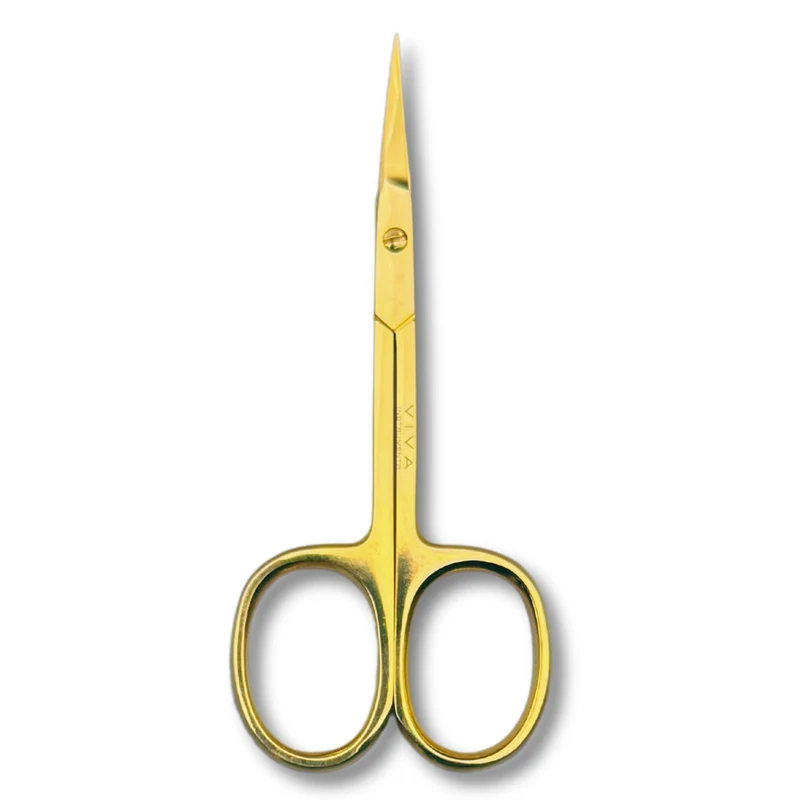 Pro Cuticle Nail Scissors - 9.5cm Slightly Curved