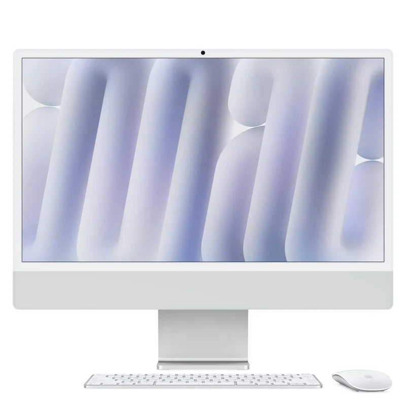 Apple iMac 59,69cm (24") Nano­glass, silber