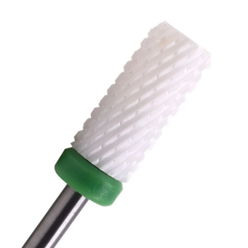 Nail Drill Ceramic Bur - Small Barrel