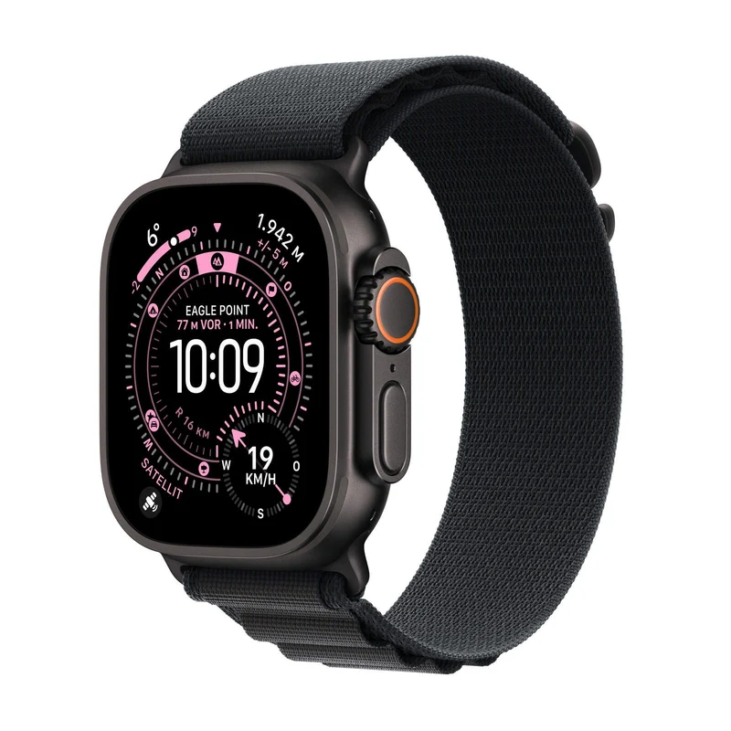 Apple Watch Ultra 3 Titan Schwarz (GPS + Cellular)