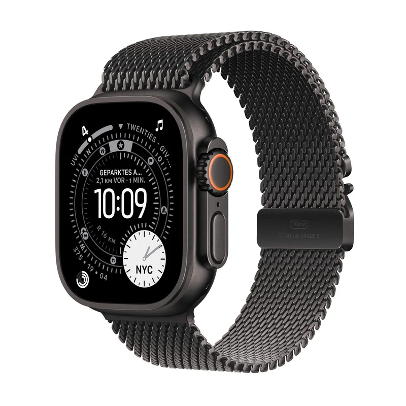 Apple Watch Ultra 3 Titan Schwarz (GPS + Cellular)