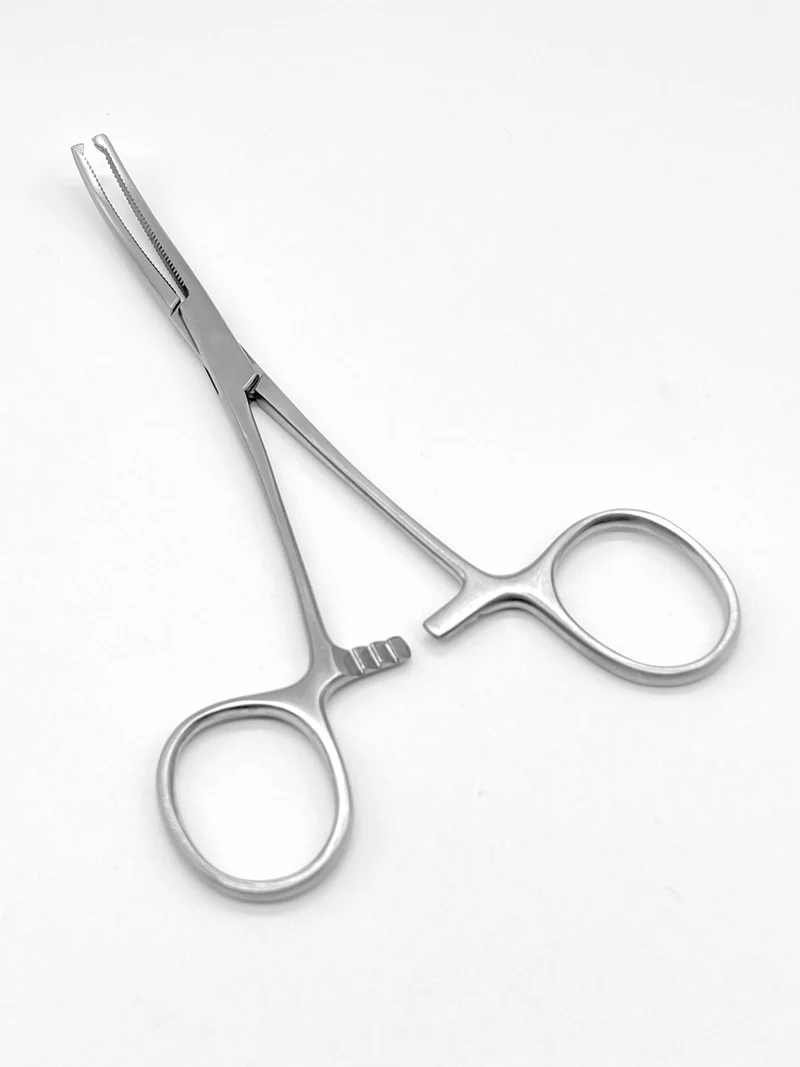 Kochers Forceps Straight/Curved 12cm Long - Surgical Podiatry Instruments