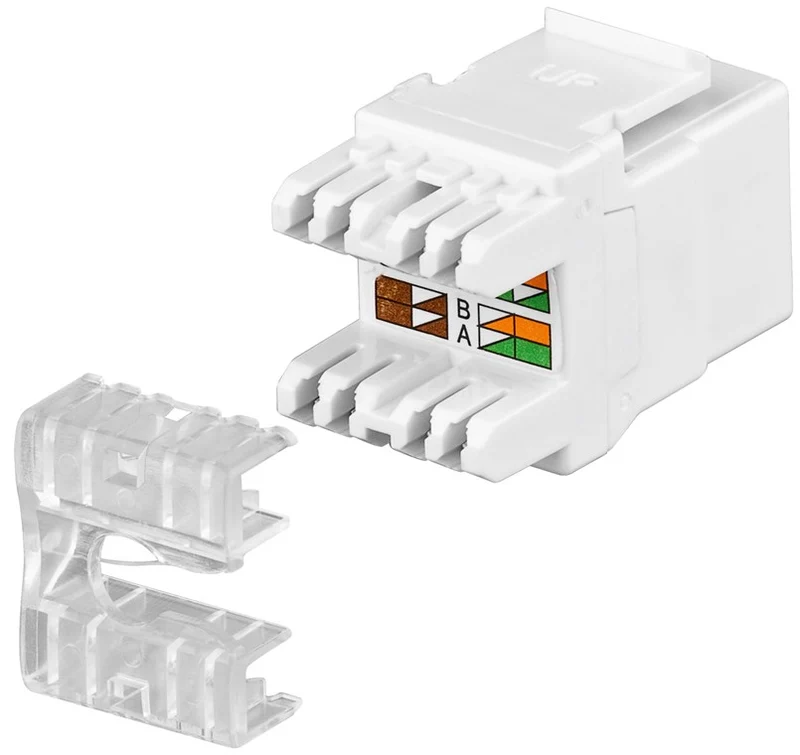 Keystone Modul RJ45 CAT 5e, UTP, 100 MHz