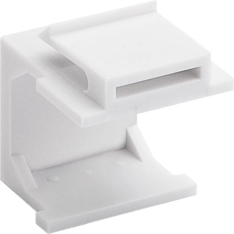 Keystone-Abdeckung (4-er Pack), weiß