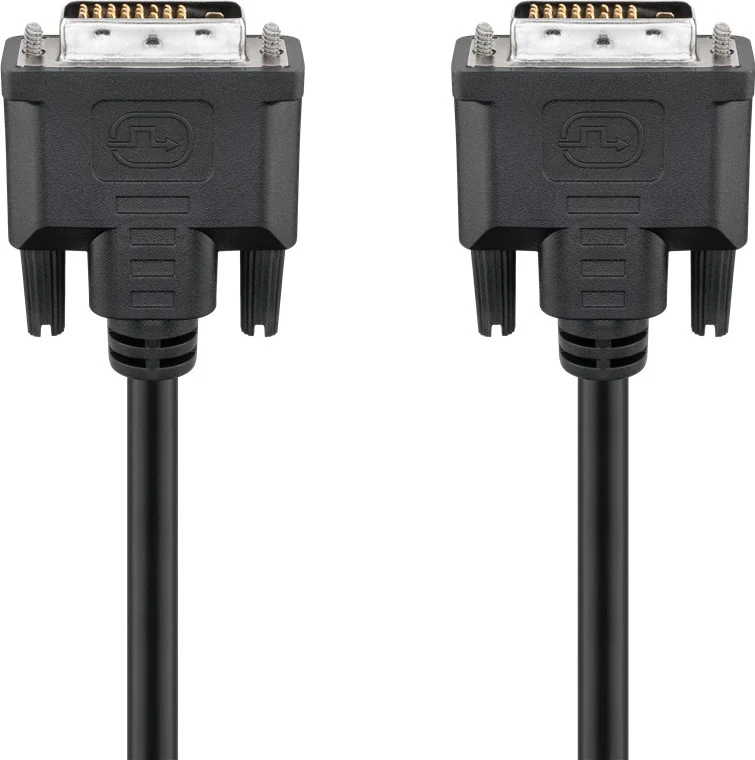 DVI-D Full HD Kabel Dual Link, Nickel