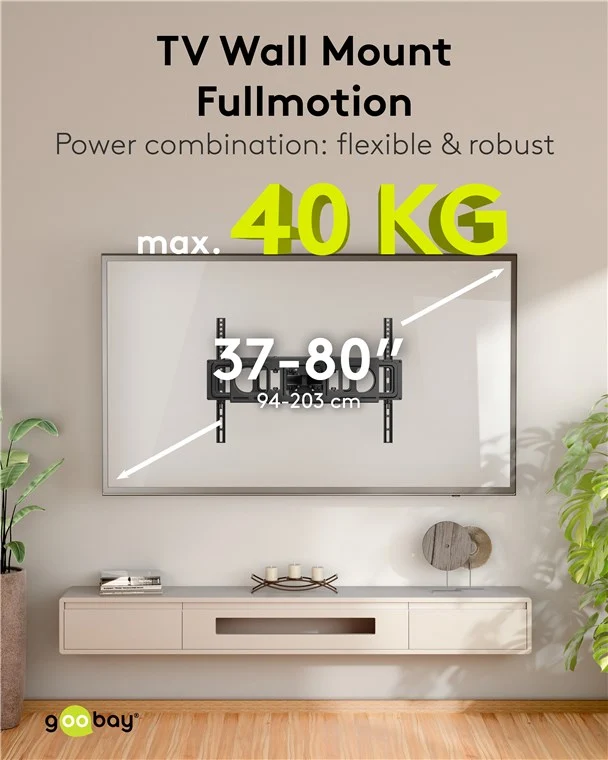 TV-Wandhalterung FULLMOTION (L)