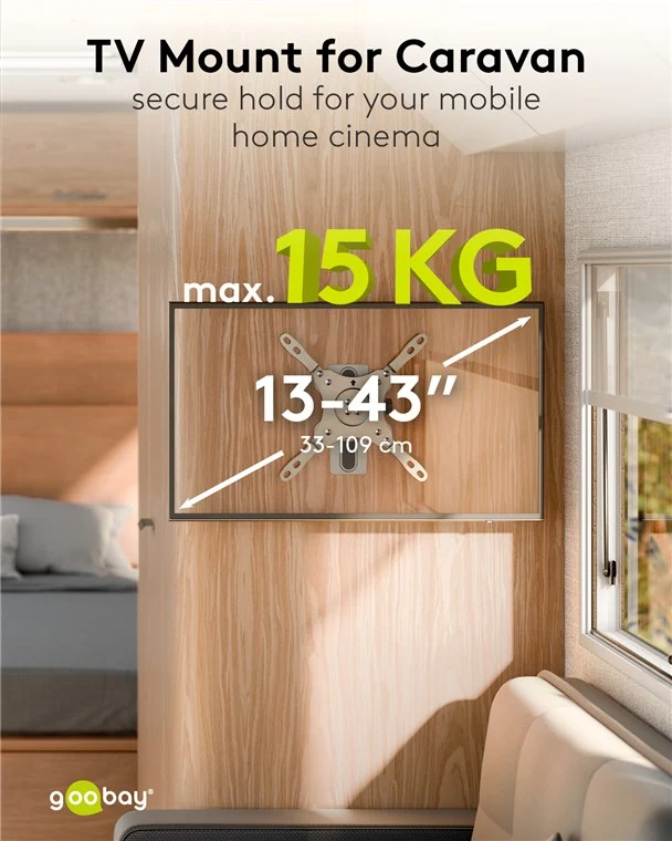 TV-Wandhalterung Caravan TILT (M)