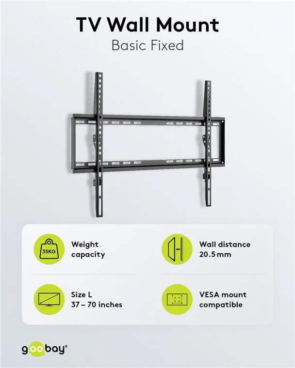 TV-Wandhalterung FIXED (L)