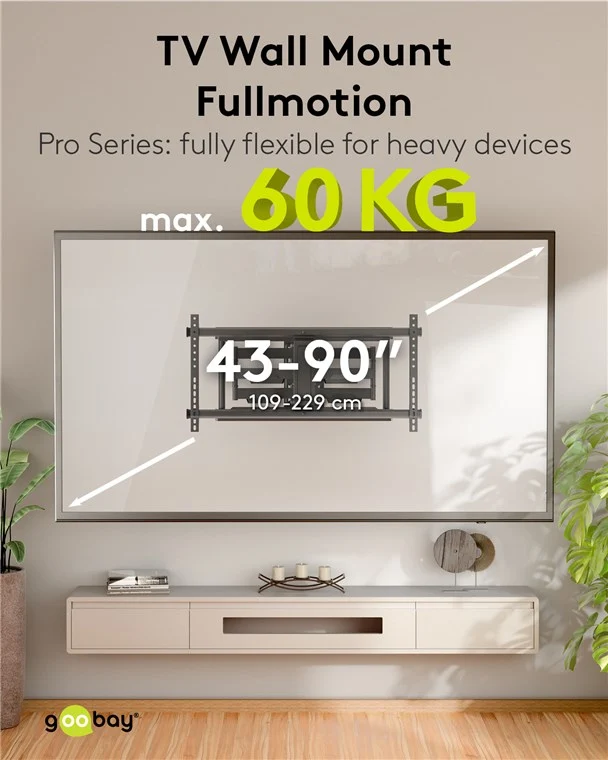 TV-Wandhalterung FULLMOTION (XL)