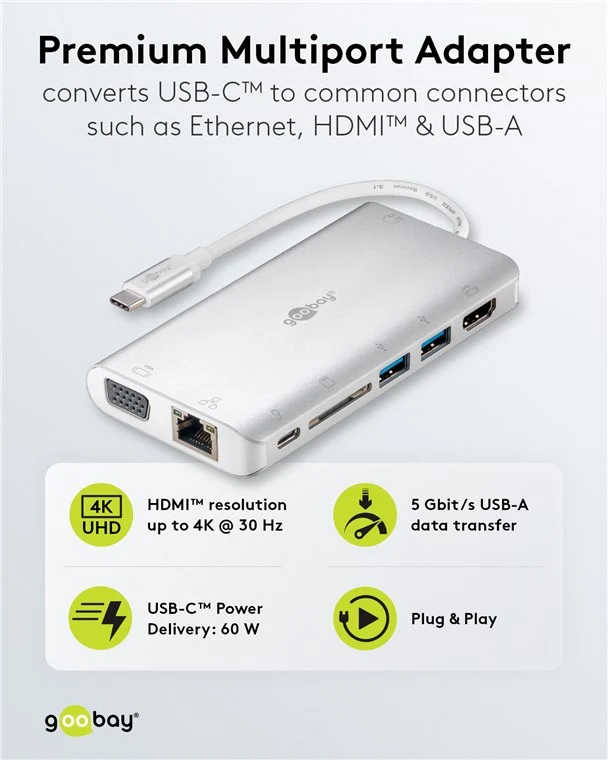 USB-C™ Premium-Multiport-Adapter