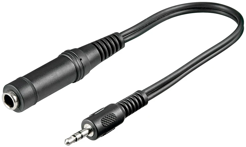 Kopfhörer-Adapter, 3,5mm Stecker zu 6,35mm Buchse