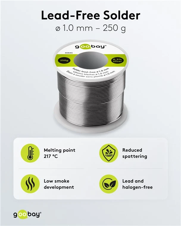 Lötzinn bleifrei, ø 1,0 mm, 250 g