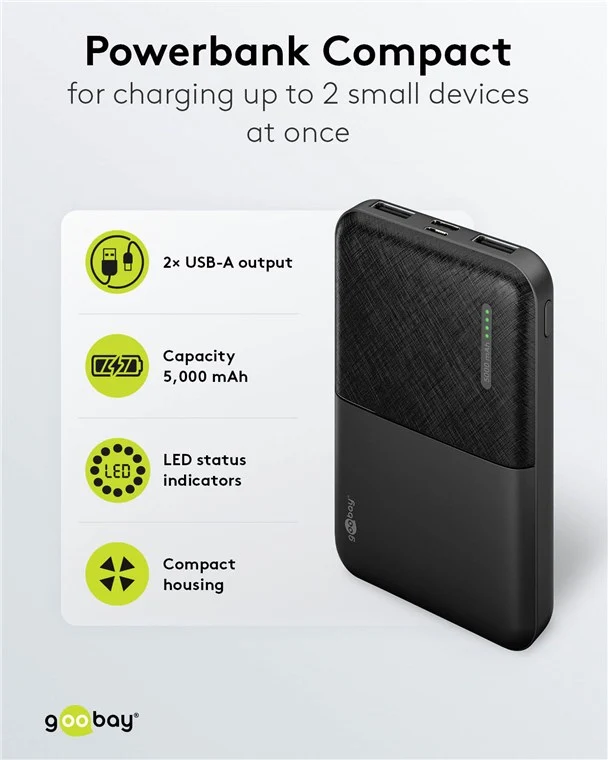 Powerbank 5.000 mAh