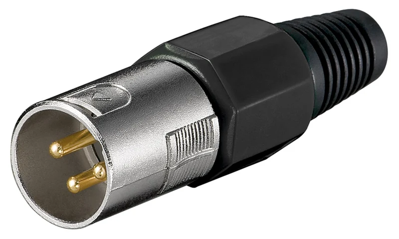 Mikrofonstecker, XLR-Stecker (3-Pin)
