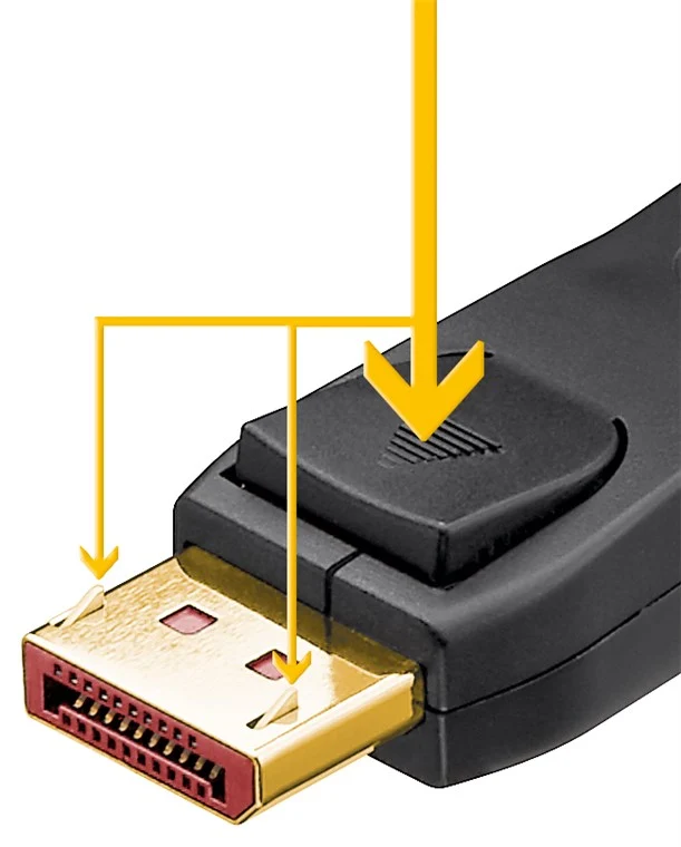 DisplayPort™-Kabel 2.1, zertifiziert, 80 Gbit/s