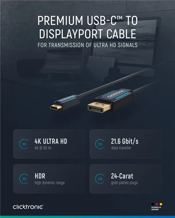 USB-C™-auf-DisplayPort™-Adapterkabel