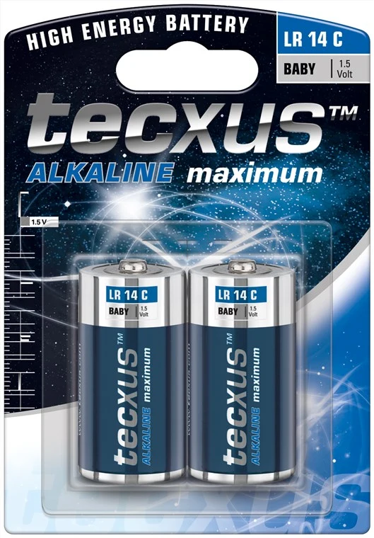 LR14/C (Baby) Batterie, 2 Stk. Blister