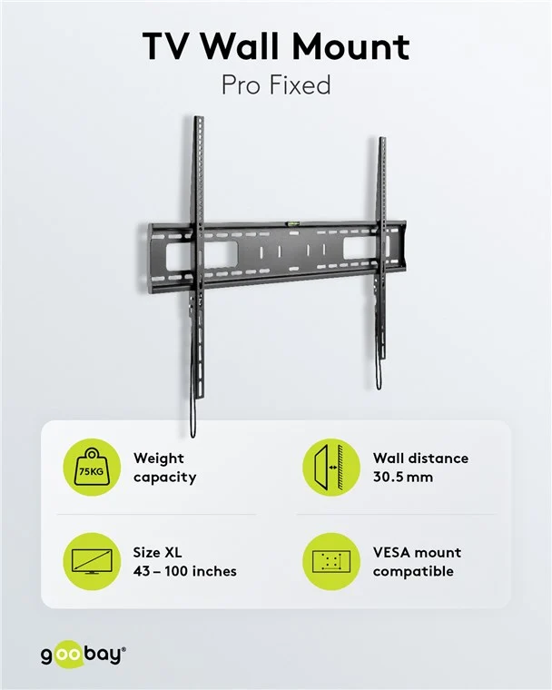 TV-Wandhalterung Pro FIXED (XL)