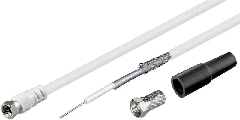 100 dB Koax-Antennenkabel-Set