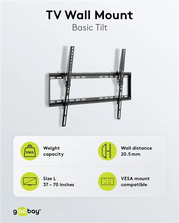 TV-Wandhalterung Basic TILT (L)