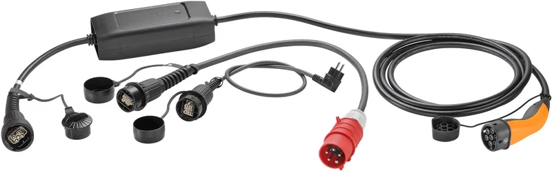 Set mobile Ladestation Universal, Typ 2, bis zu 22 kW, 6 m