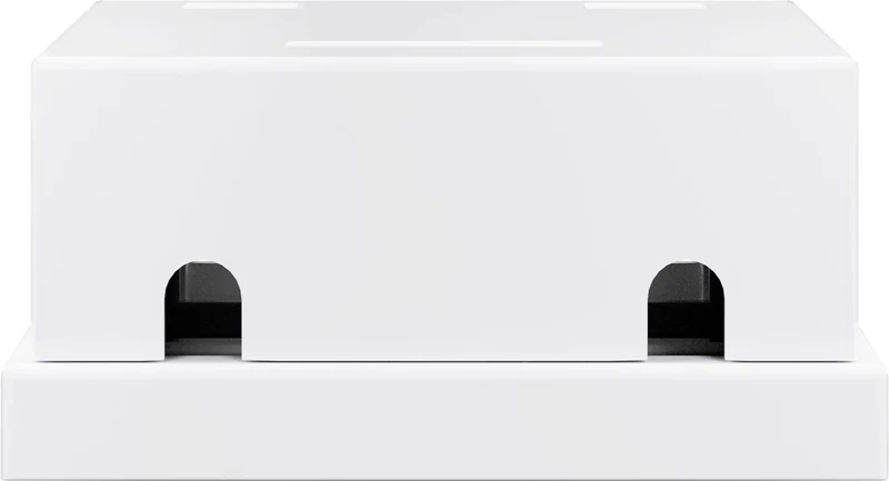 Keystone-Leergehäuse 2-port