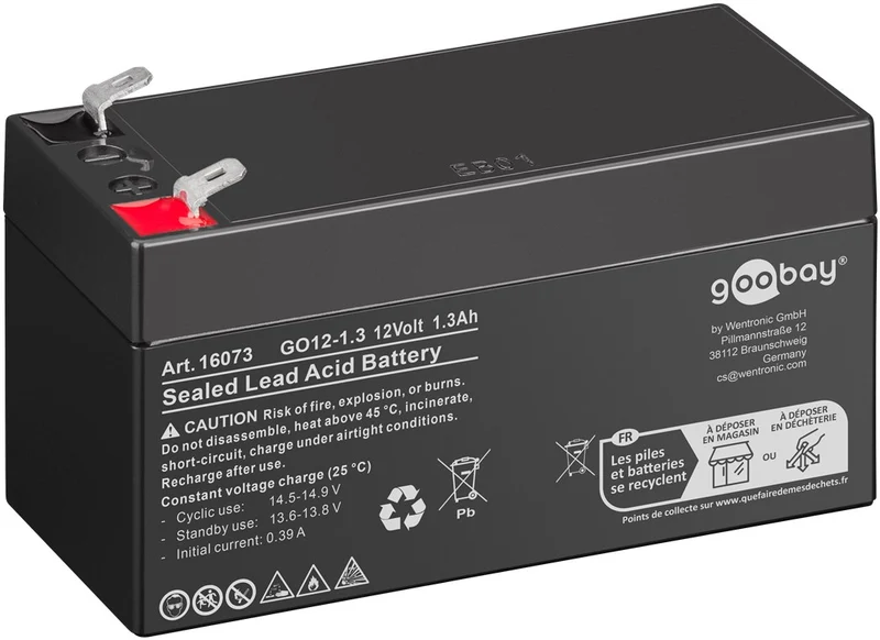 GO12-1,3 (1300 mAh, 12 V)