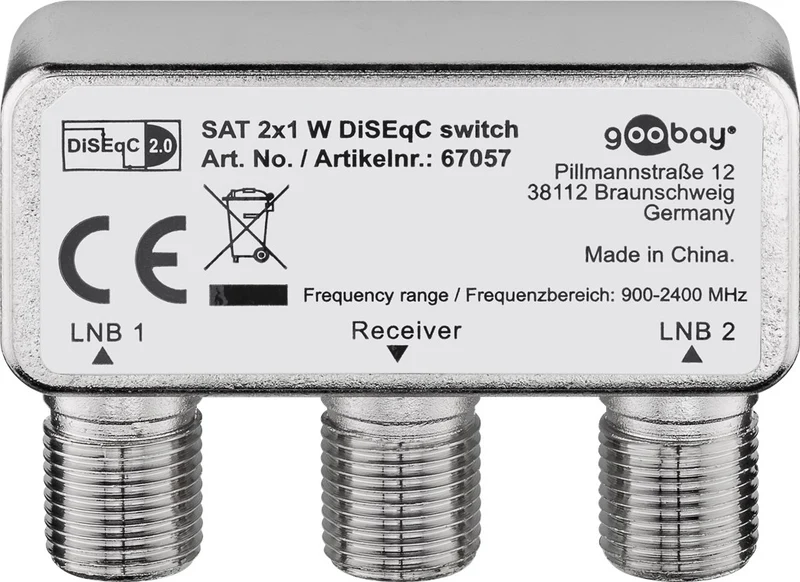 DiSEqC Umschalter 2x1