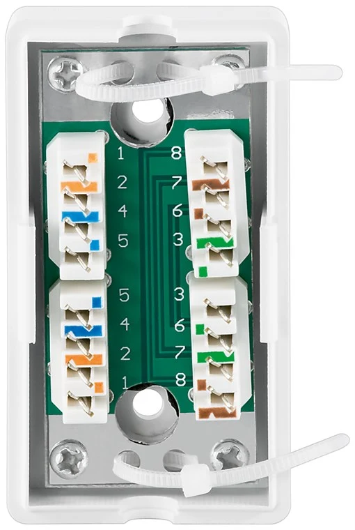 Netzwerk Verbindungs-/Anschlussbox CAT 5e (100 MHz), UTP