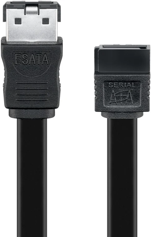 HDD eSATA-Kabel 1,5 GBit/s/3 GBit/s/6 GBit/s