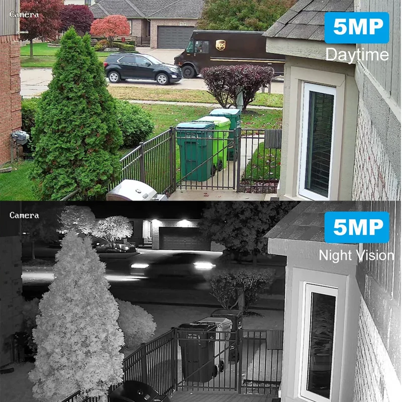 5MP Wireless J-series V80 NVR for Home Security System (No POE)