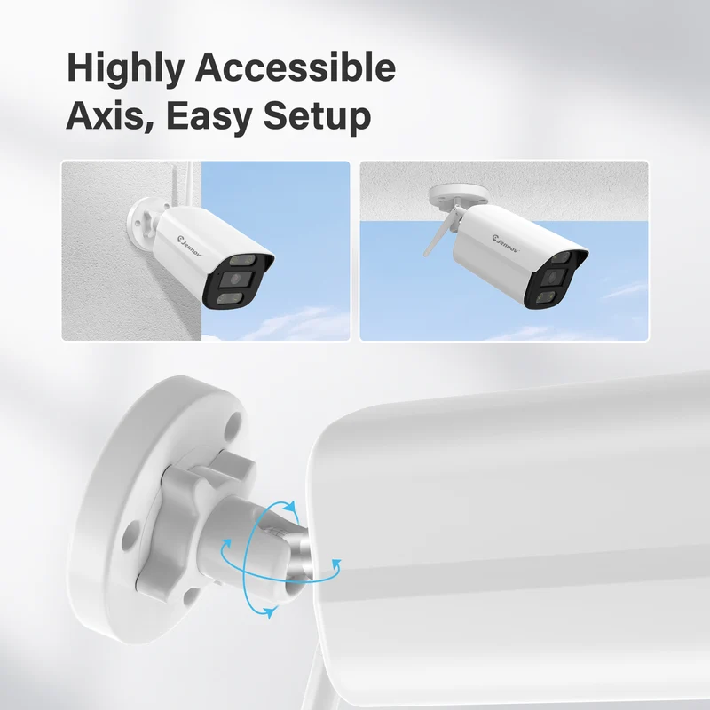 5MP Add-On WIFI Cameras for Jennov IP Security Wireless WIFI Camera System NVR