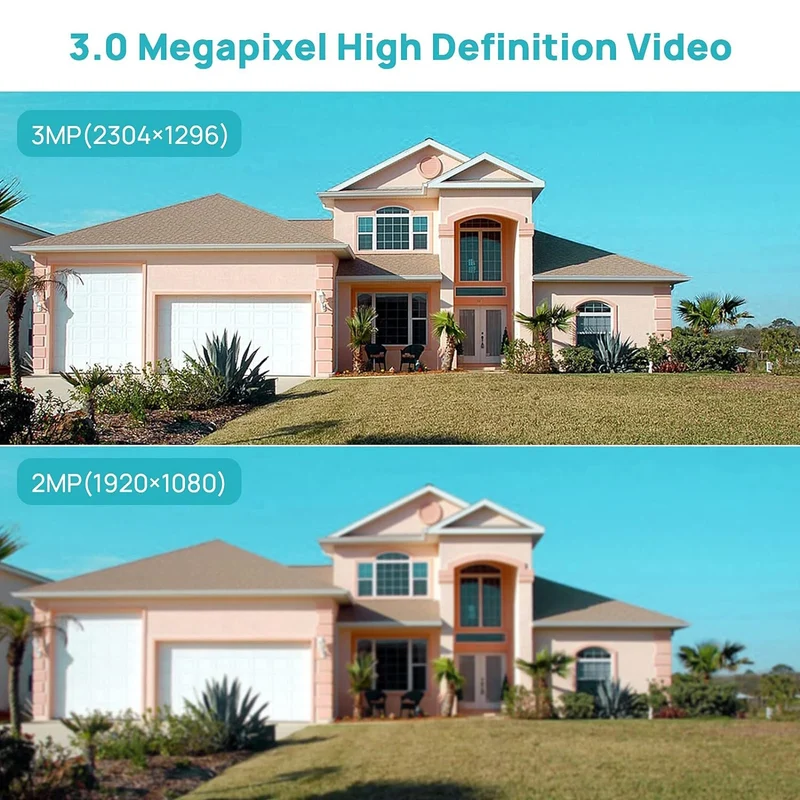 Jennov P31 2K Wireless Security Camera, Outdoor, J Series Add-on camera, Weatherproof & Reliable