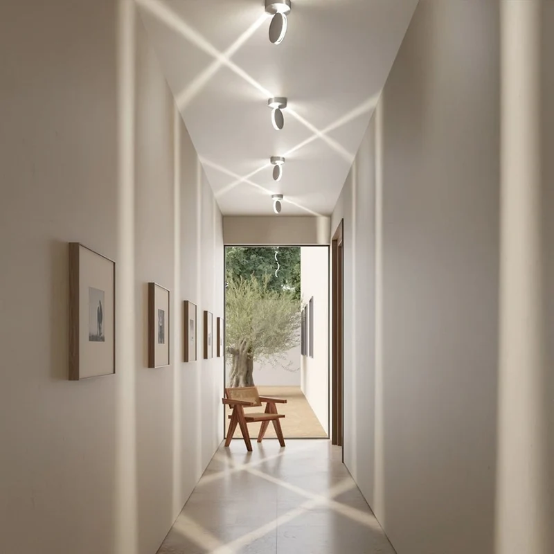 Lunexor Deckenleuchte mit 360° Drehfunktion und LED-Beleuchtung