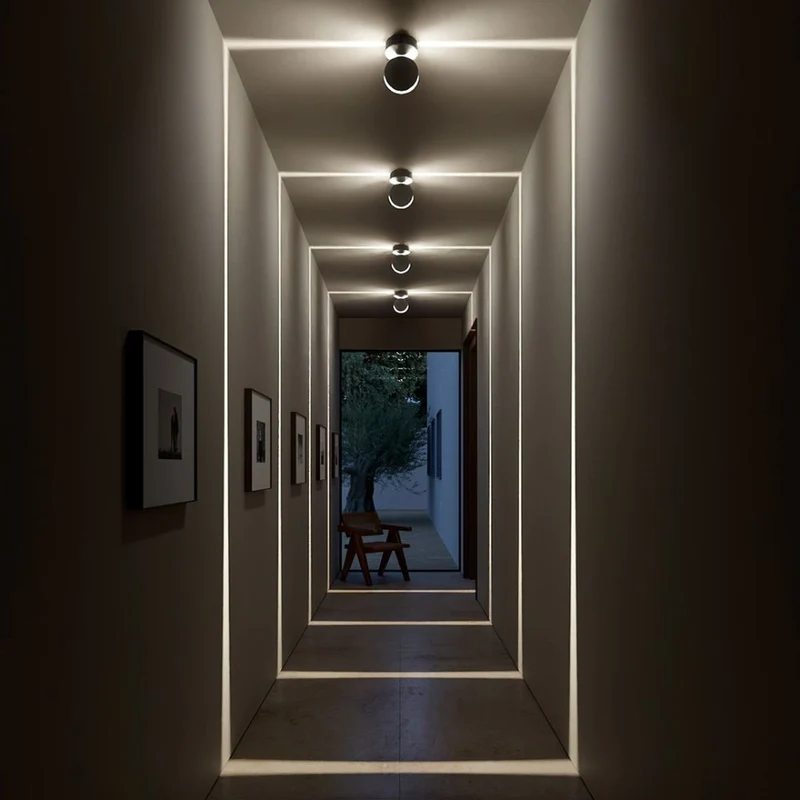 Lunexor Deckenleuchte mit 360° Drehfunktion und LED-Beleuchtung