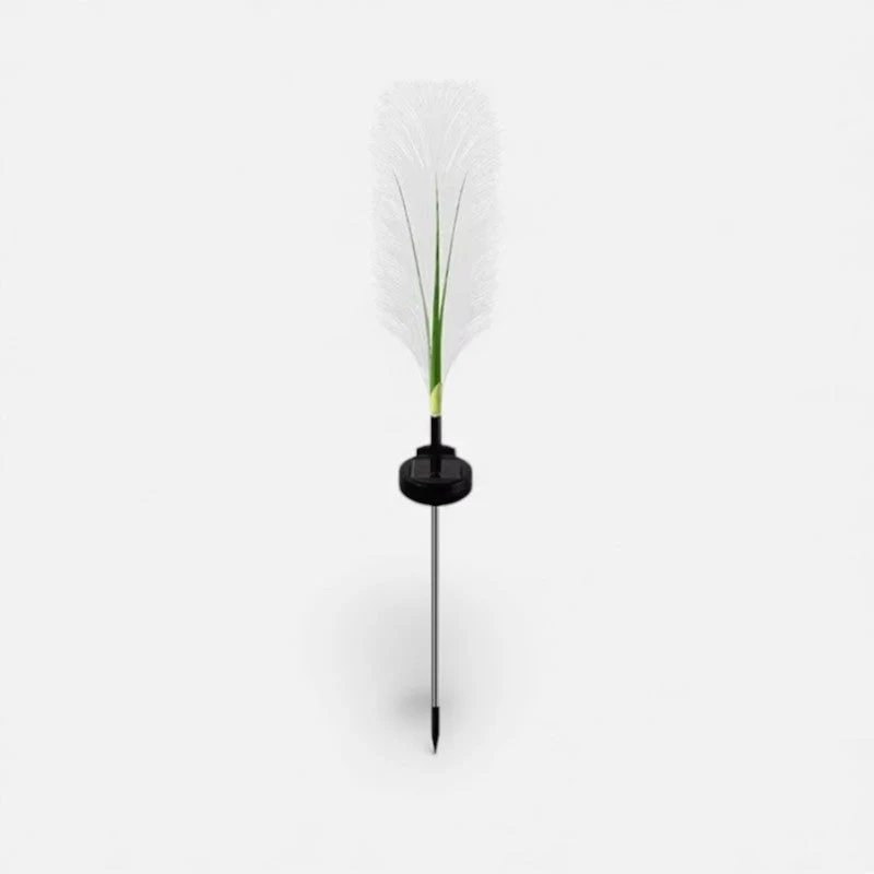 Solarbetriebene Gartenleuchte mit blumenförmigem Design für den Außenbereich