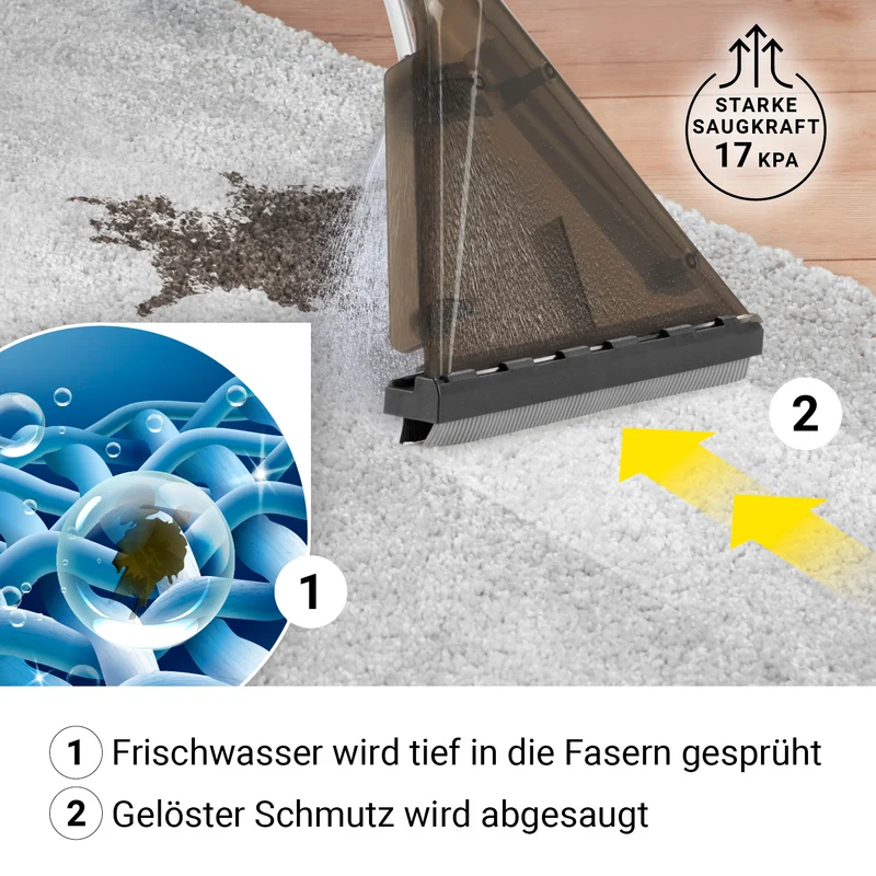 Sprüh- und Waschsauger Power Clean