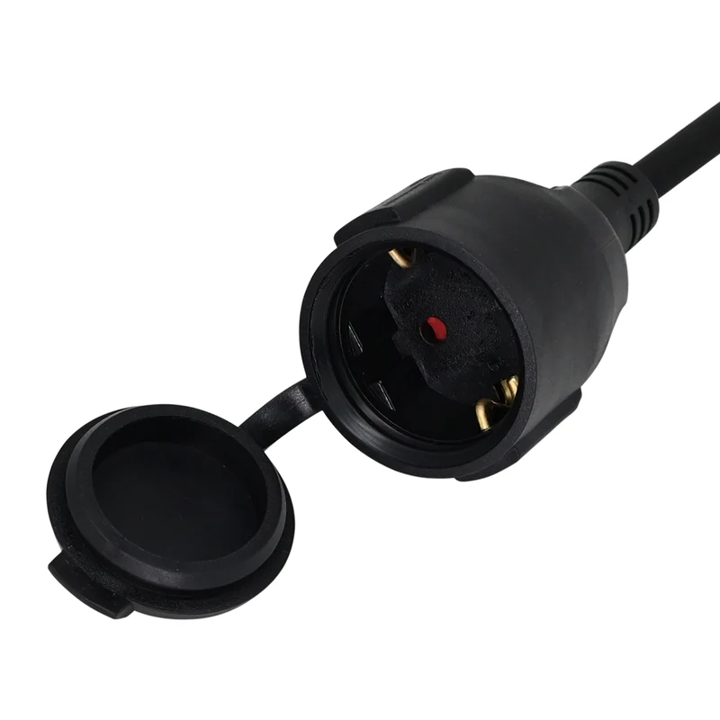 Campingstecker | Geerdet | 25cm Kabel
