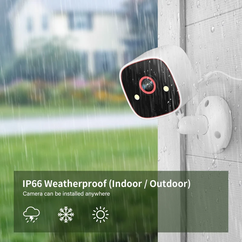 Jennov 3MP Dual Band Home Surveillance Indoor Camera, 2.4G/5G