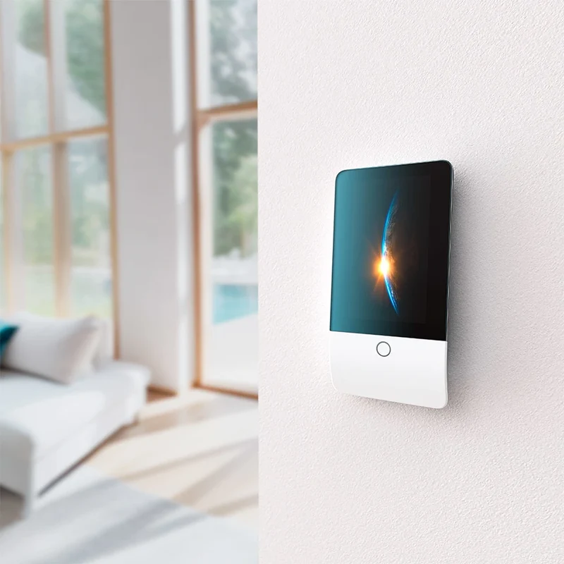 Jablotron 5" Funk-Touch-Bedienteil NATUS JA-156E mit RFID-Lesegerät, weiß
