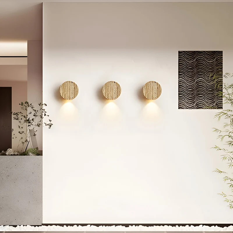 Velmira Wandleuchte mit LED-Beleuchtung – dekorative Innenleuchte im japanisch inspirierten Design
