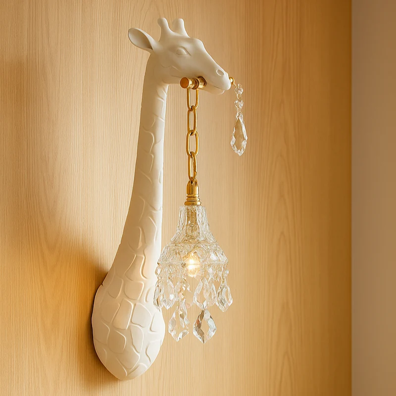 Velmora Wandleuchte in Tierform mit LED-Beleuchtung – dekorative Innenleuchte